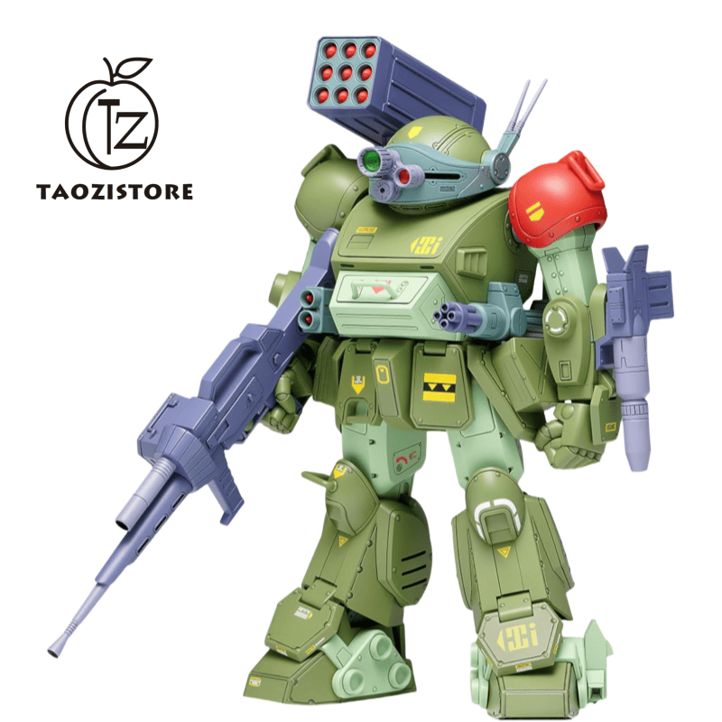 Armored Trooper Votoms Scope Dog Red Shoulder Custom 1/24 Scale Total Height Approx. 7.5 inches (19 cm), Color Coded Plastic Model