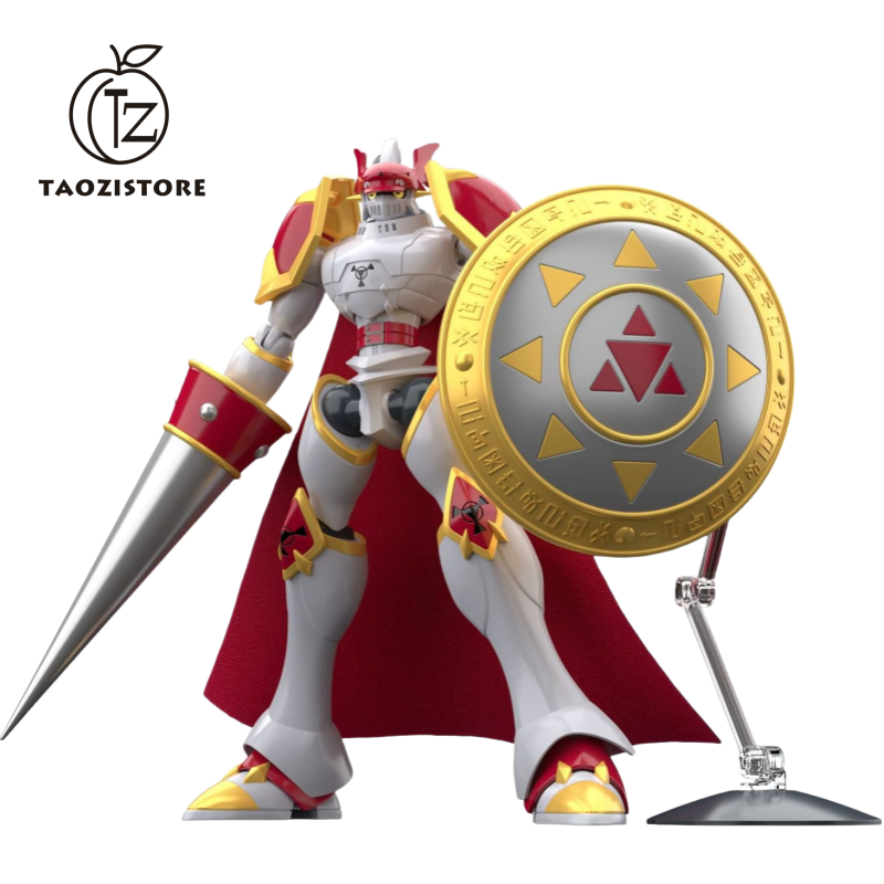 Crimson Knightmon Dukemon assembly model