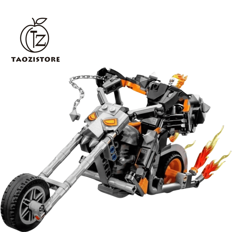 Ghost Rider Mech & Bike 76245 Building Toy Set for Kids, Boys, and Girls Ages 7+ (264 Pieces)