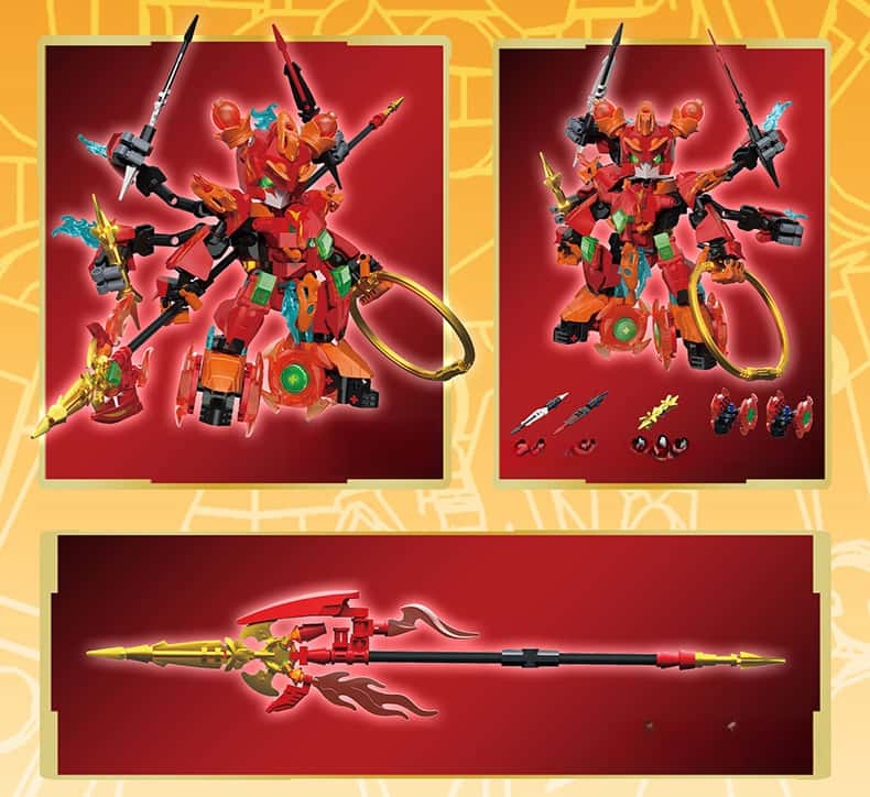 Cool city mecha warrior toys, holiday gifts for adults and children [375PCS]