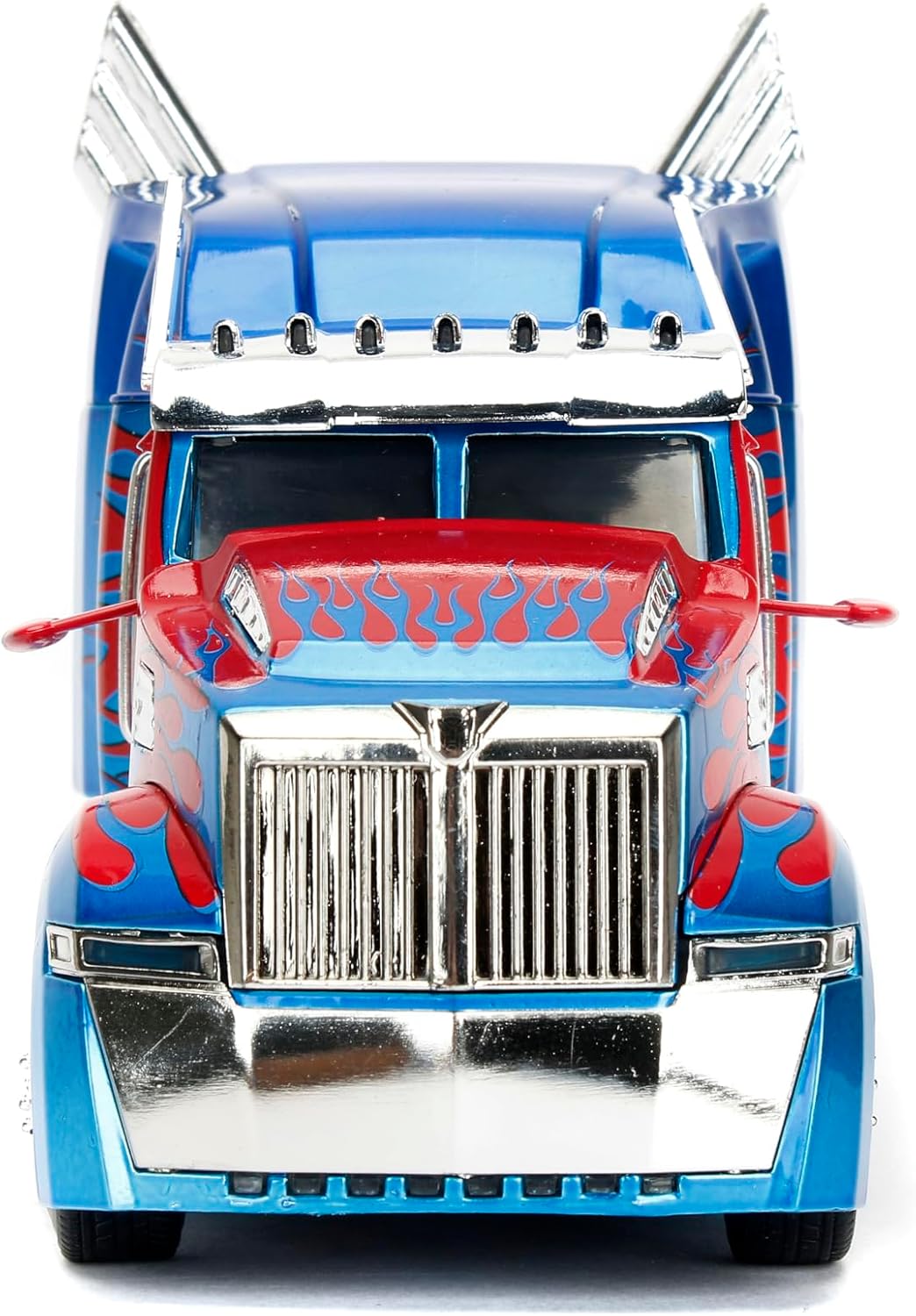 Transformers Optimus Prime 1:24 Diecast Vehicle Blue and Red