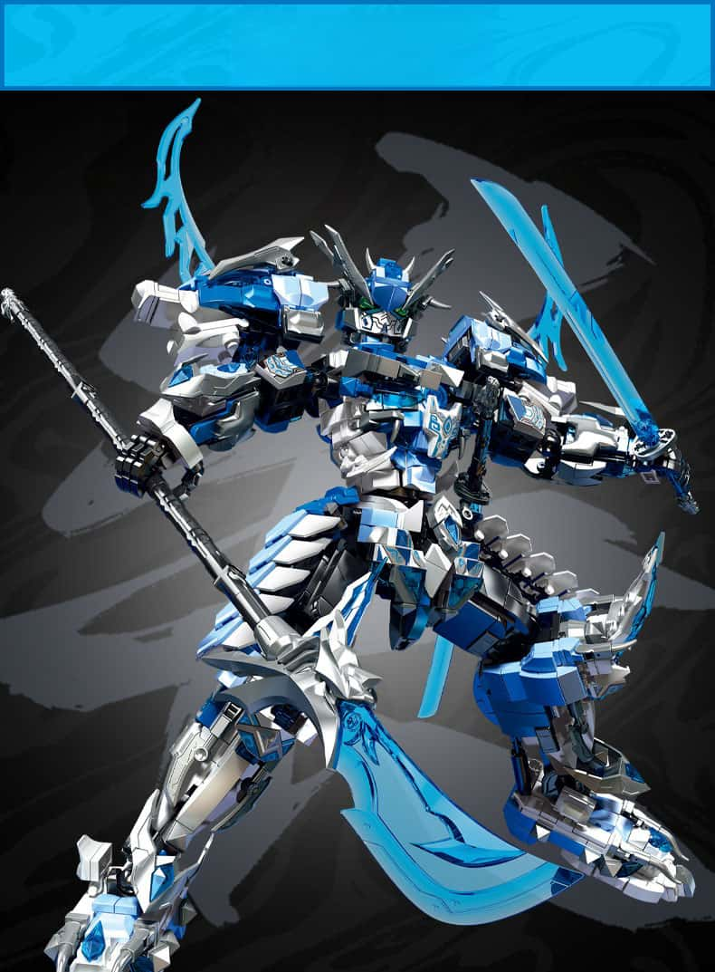 Cool city mecha warrior toys, holiday gifts for adults and children [2006 pieces]