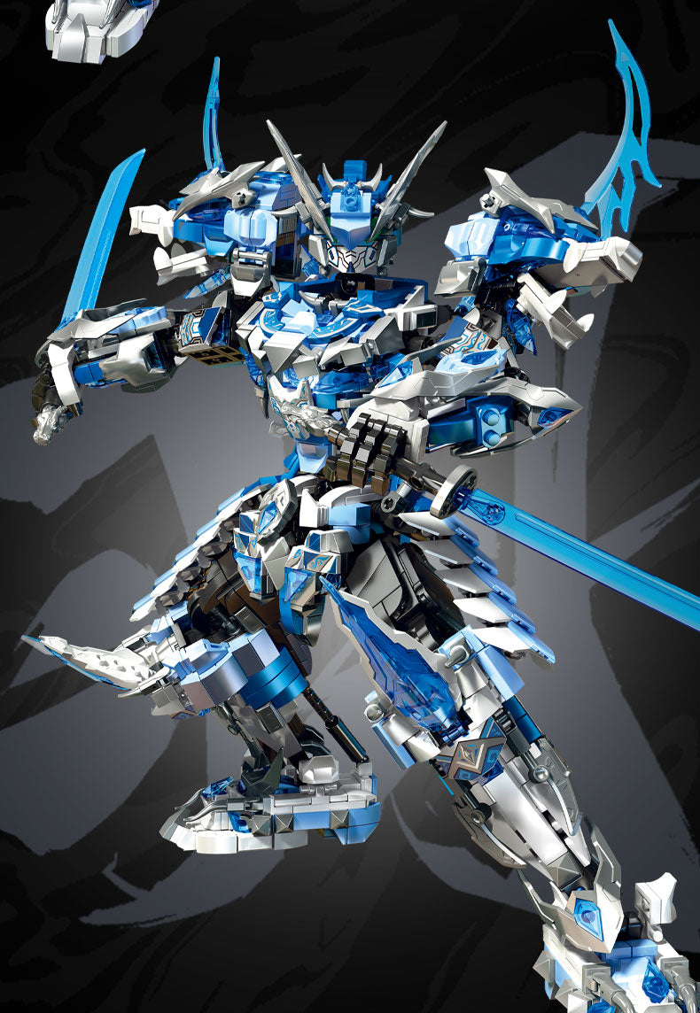 Cool city mecha warrior toys, holiday gifts for adults and children [2006 pieces]