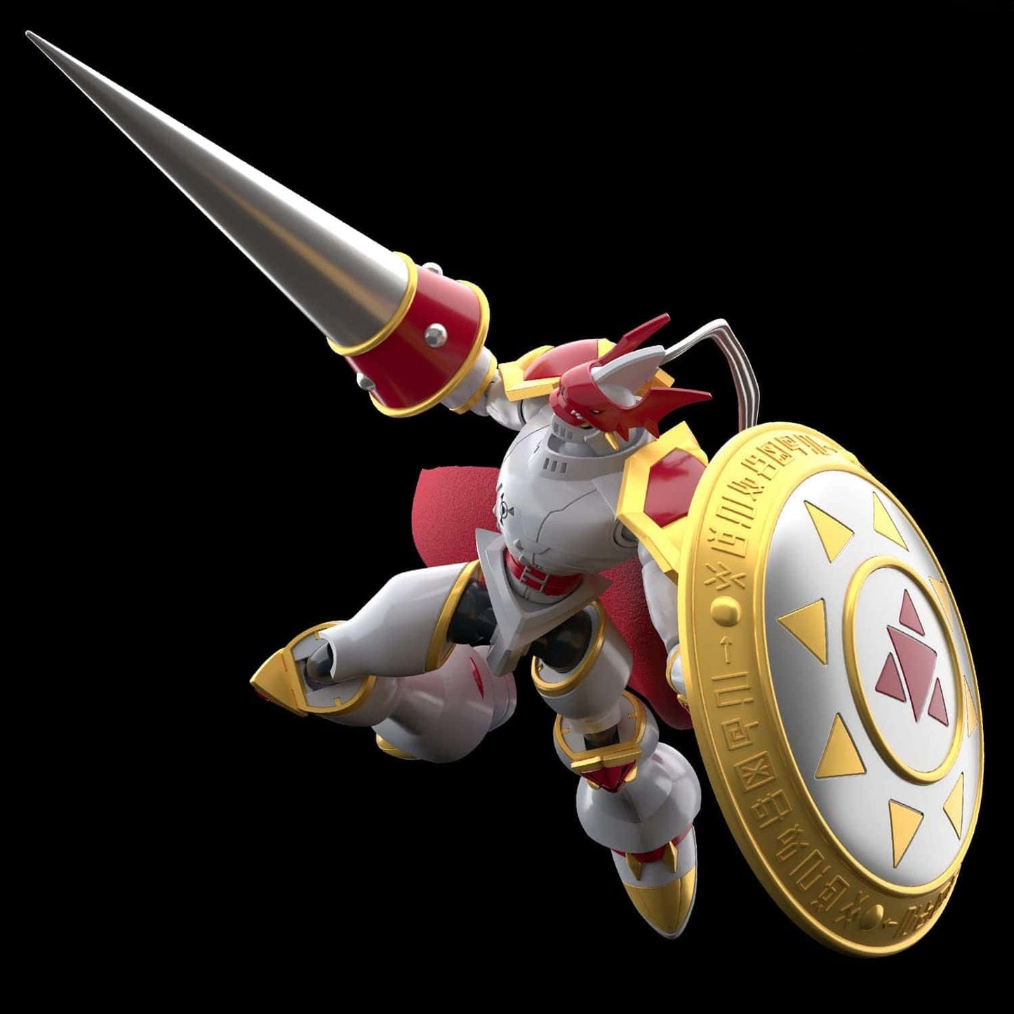 Crimson Knightmon Dukemon assembly model