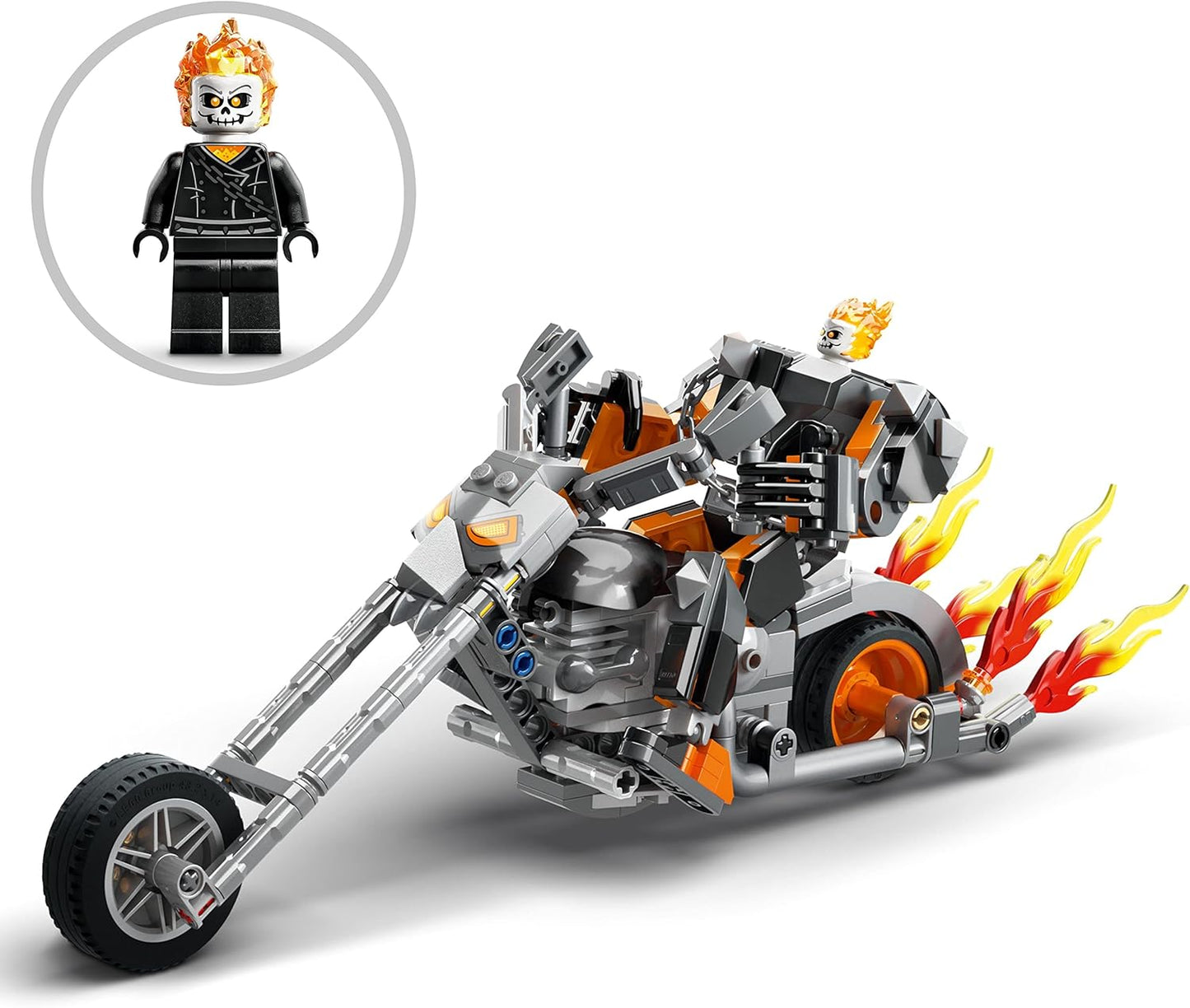 Ghost Rider Mech & Bike 76245 Building Toy Set for Kids, Boys, and Girls Ages 7+ (264 Pieces)