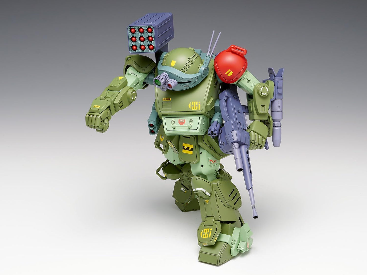 Armored Trooper Votoms Scope Dog Red Shoulder Custom 1/24 Scale Total Height Approx. 7.5 inches (19 cm), Color Coded Plastic Model